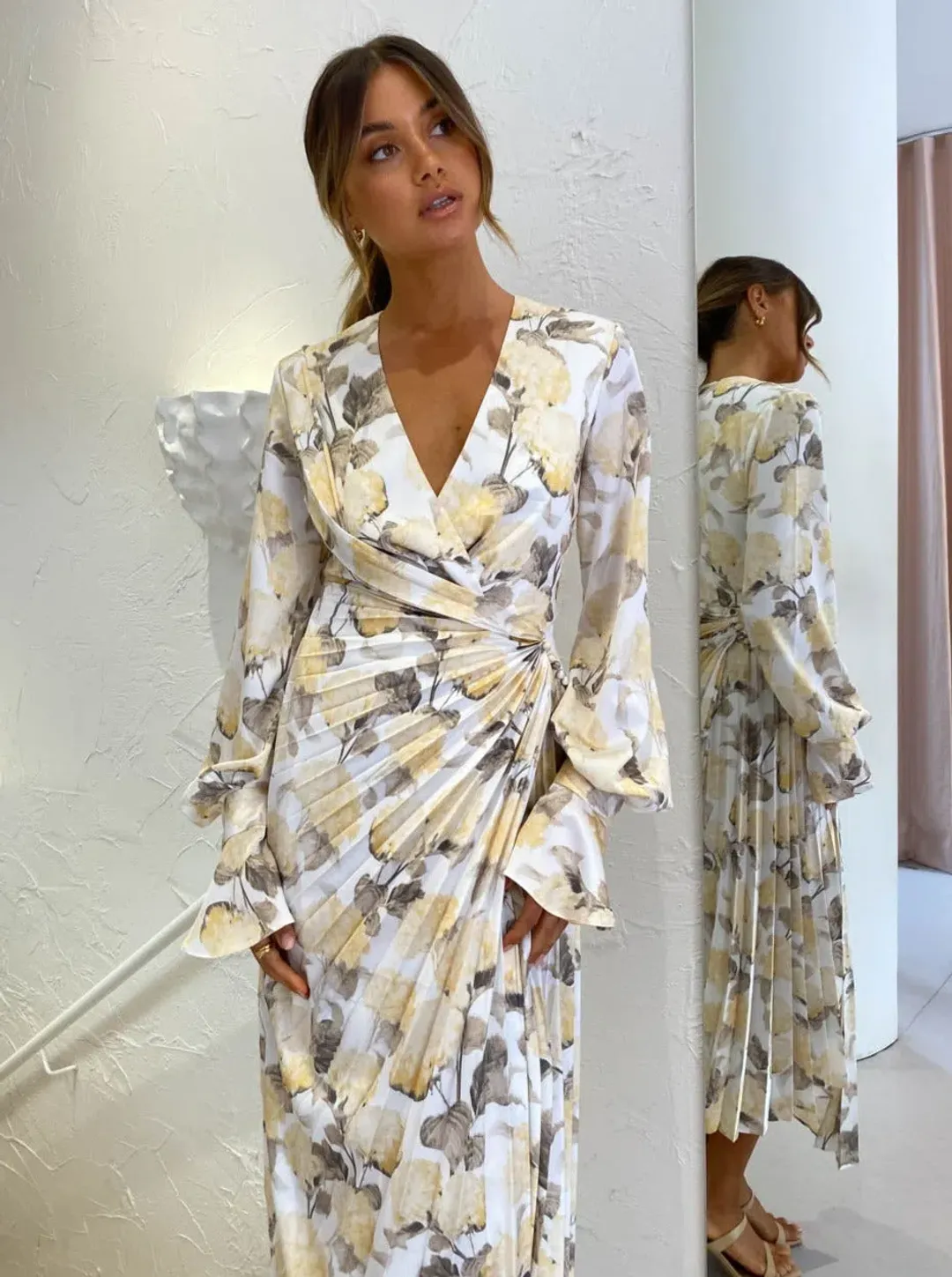 Acler Cresta Dress Print Size Print Size 10 for rent on The Volte - main image