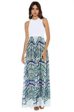 Sass & Bide The Sun Stretch Maxi Dress Print Size 10 for rent on The Volte - image 1