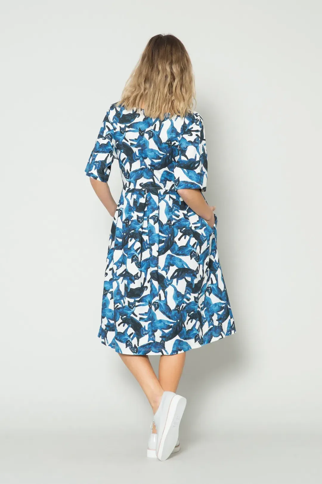 Gorman Cat Cafe Smock dress 6 for rent on The Volte - main image