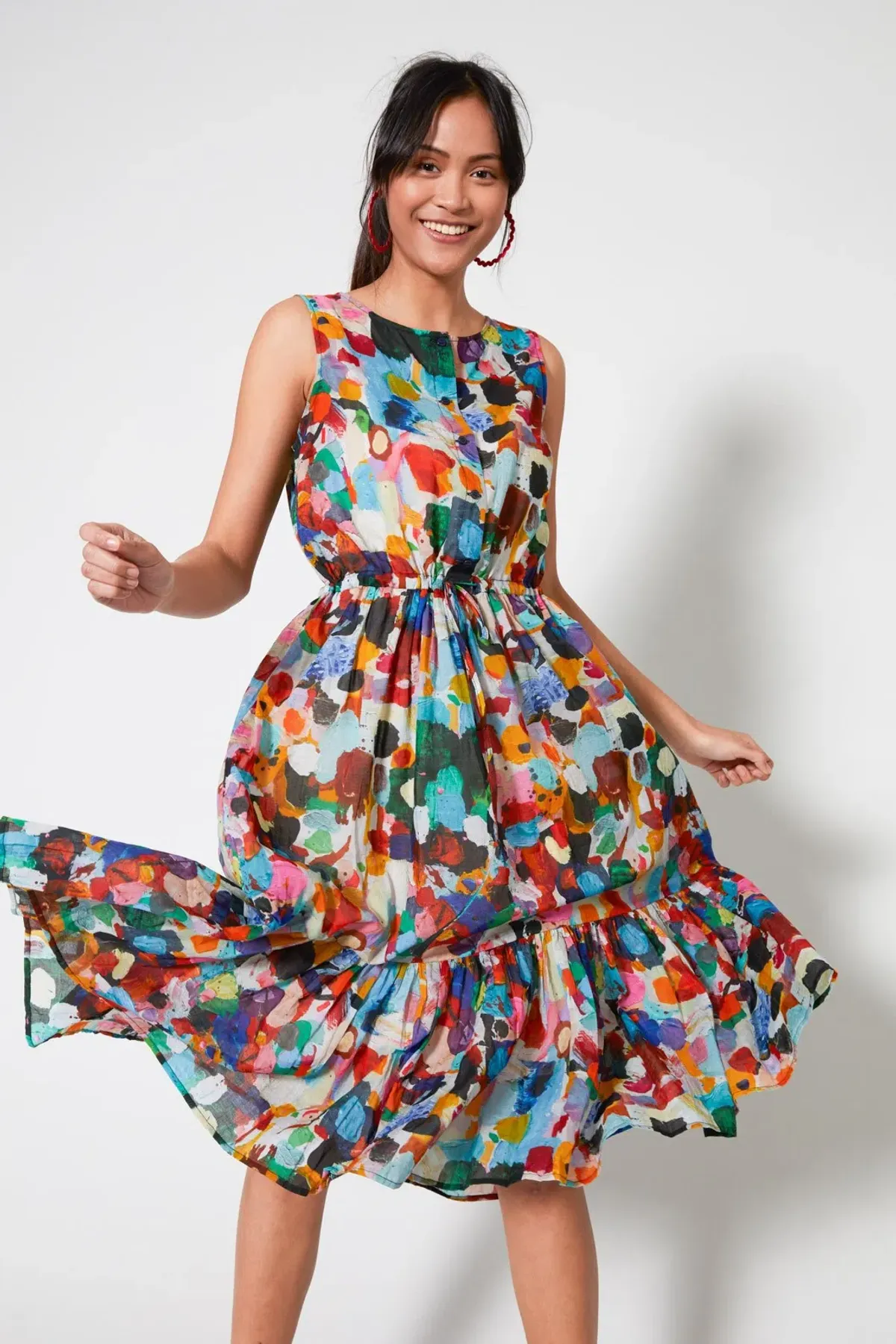 Gorman Celebration Dress Print Size 6 for rent on The Volte - main image