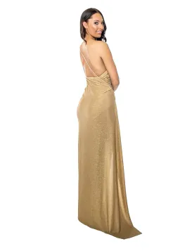 Lexi Bahari Dress Gold Size 8 for rent on The Volte - image 2