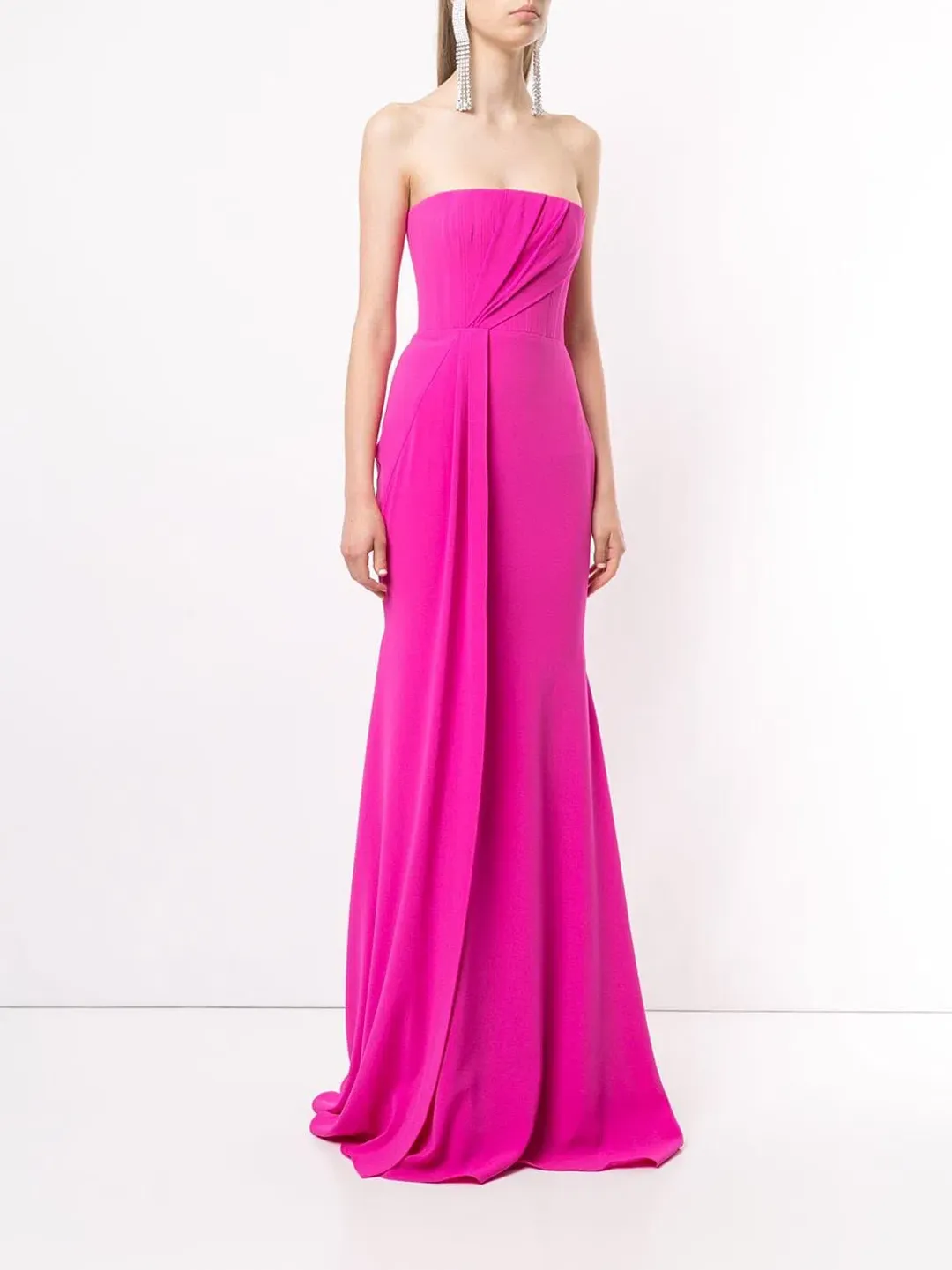 Alex Perry Garnet Gown Pink Size 8 for rent on The Volte - main image
