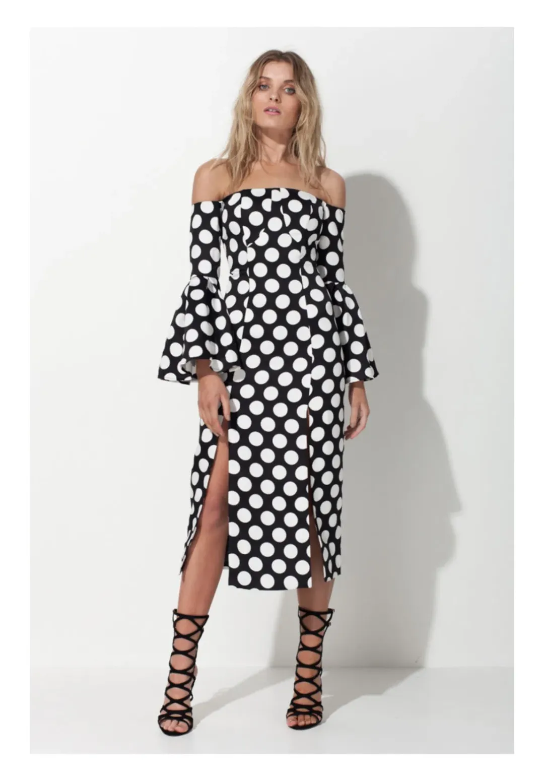 Mossman Spot The Difference Dress Print Size 6 for rent on The Volte - main image