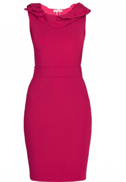 Alannah Hill Red Midi with Frill Neckline size 8 for rent on The Volte - image 2