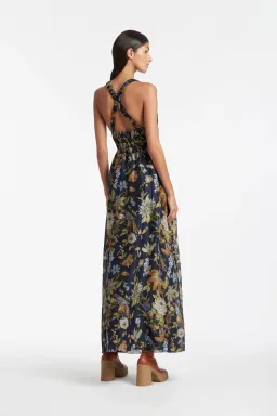 Sir the Label Lilian V Neck Gown Print Size 12 for rent on The Volte - image 3