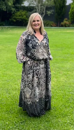 Camilla Raglan Sleeve Midi Shirt Dress Dust Her Off Size 14 for rent on The Volte - image 1
