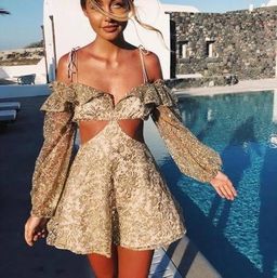Sofia the Label Golden hour dress for rent on The Volte - image 2