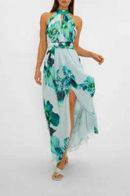 Carla Zampatti Blue Mid Summer Night's Dream Gown Size 8 for rent on The Volte - image 2