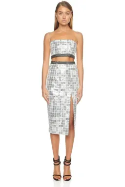 Eliyah the Label Lexi Top & Skirt Set Print Size XS for rent on The Volte - image 1