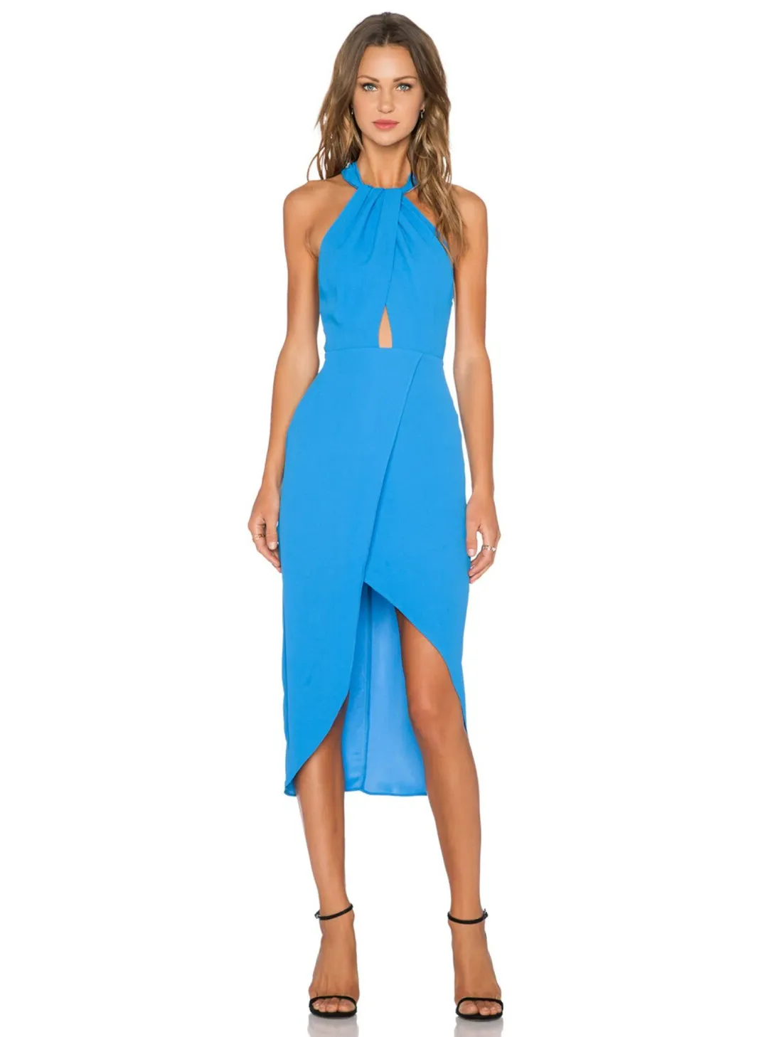 Bec & Bridge Oceanus Dress in Blue Size AU 10 for rent on The Volte - main image