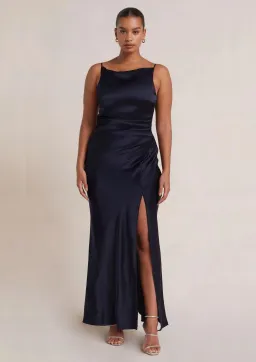 Bec & Bridge The Dreamer Maxi Dress Navy Size 16  for rent on The Volte - image 1