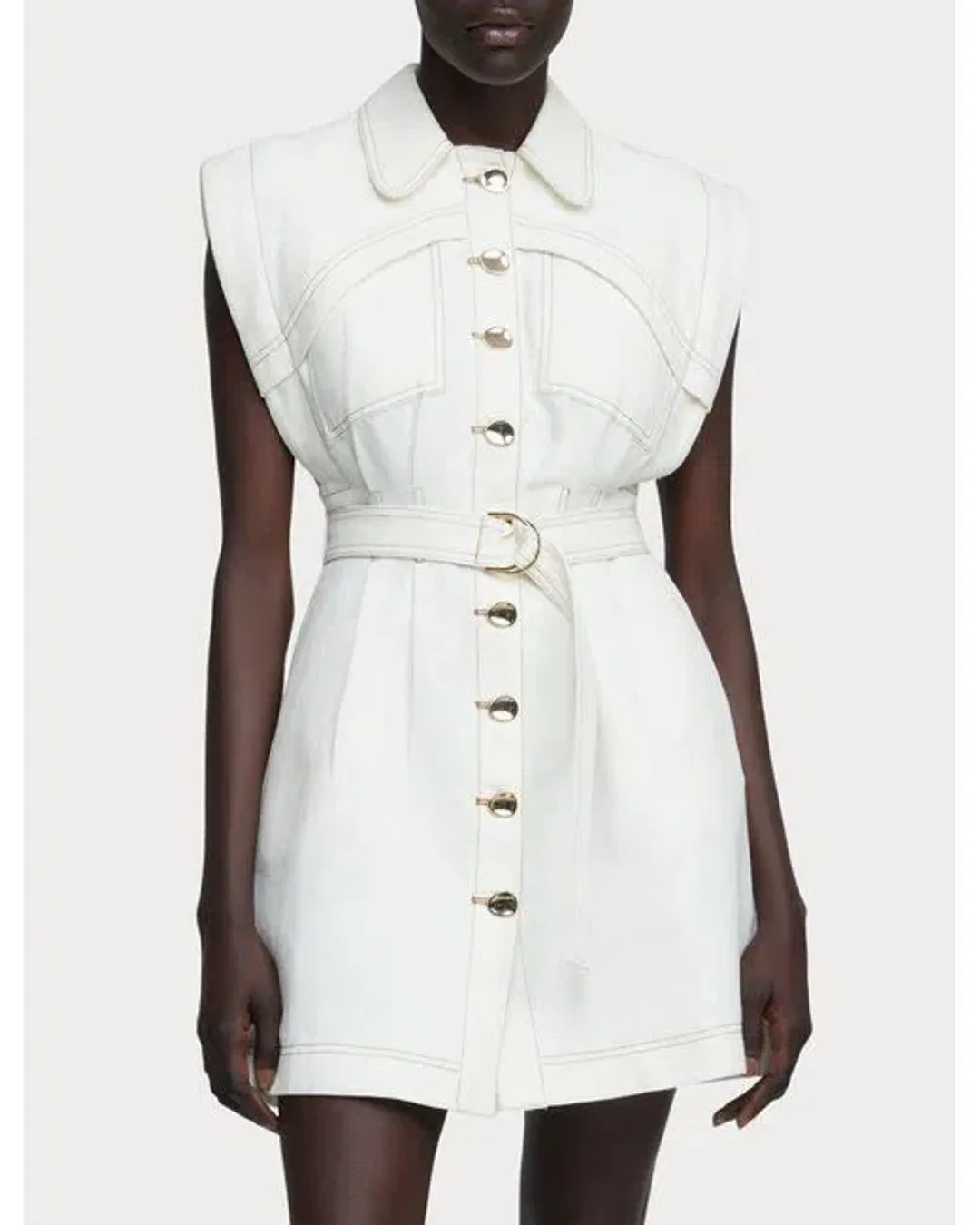 Acler Westcroft Dress White Size 10 for rent on The Volte - main image