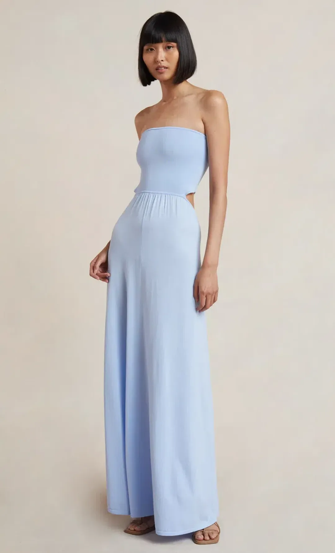 Bec & Bridge Miranda Knit Dress Blue Size 8 for rent on The Volte - main image