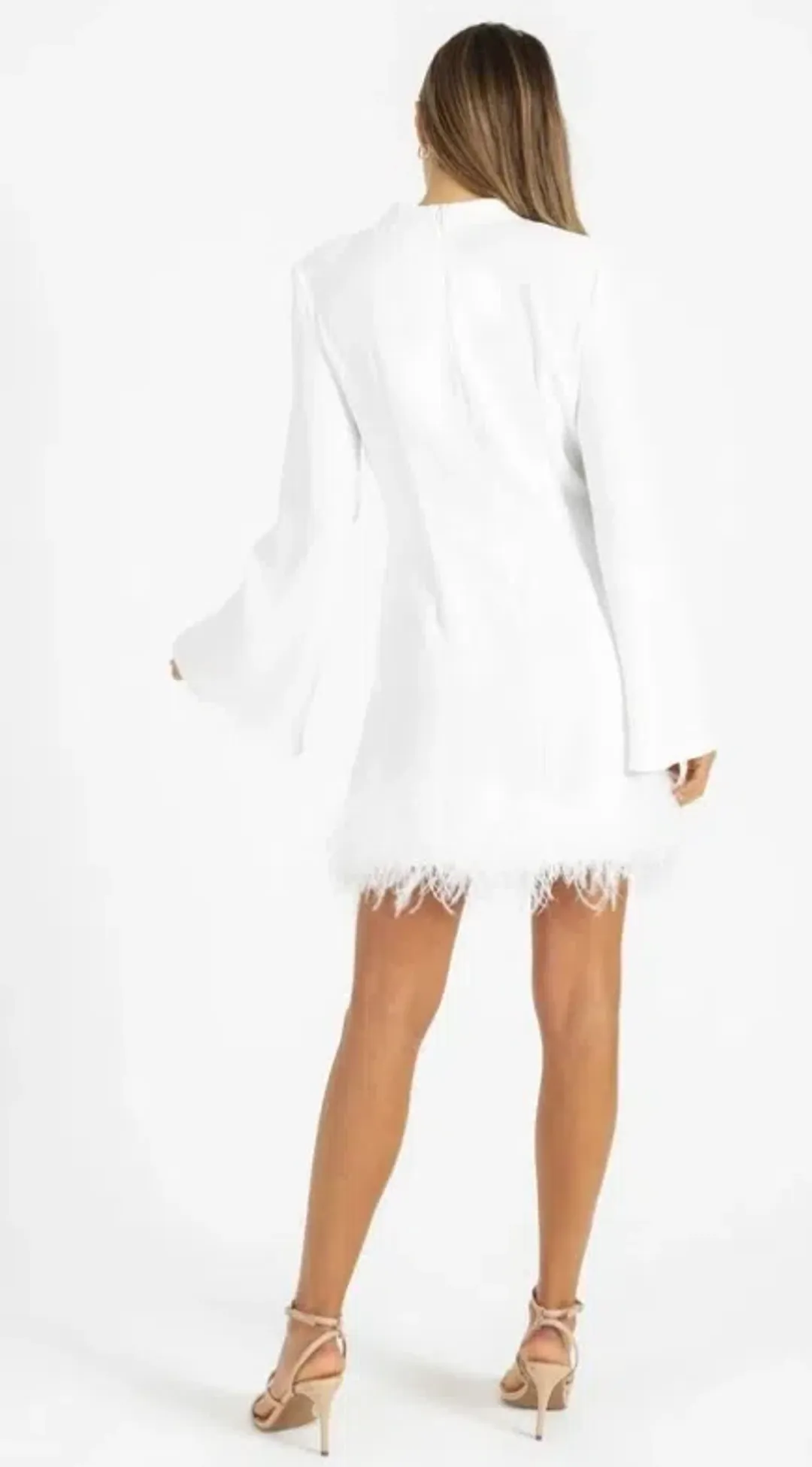 Elliatt Aniyah Dress White Size 10 for rent on The Volte - main image