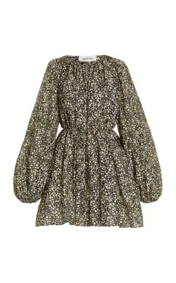 Matteau Voluminous Mini Dress Print Size 3 for rent on The Volte - image 4