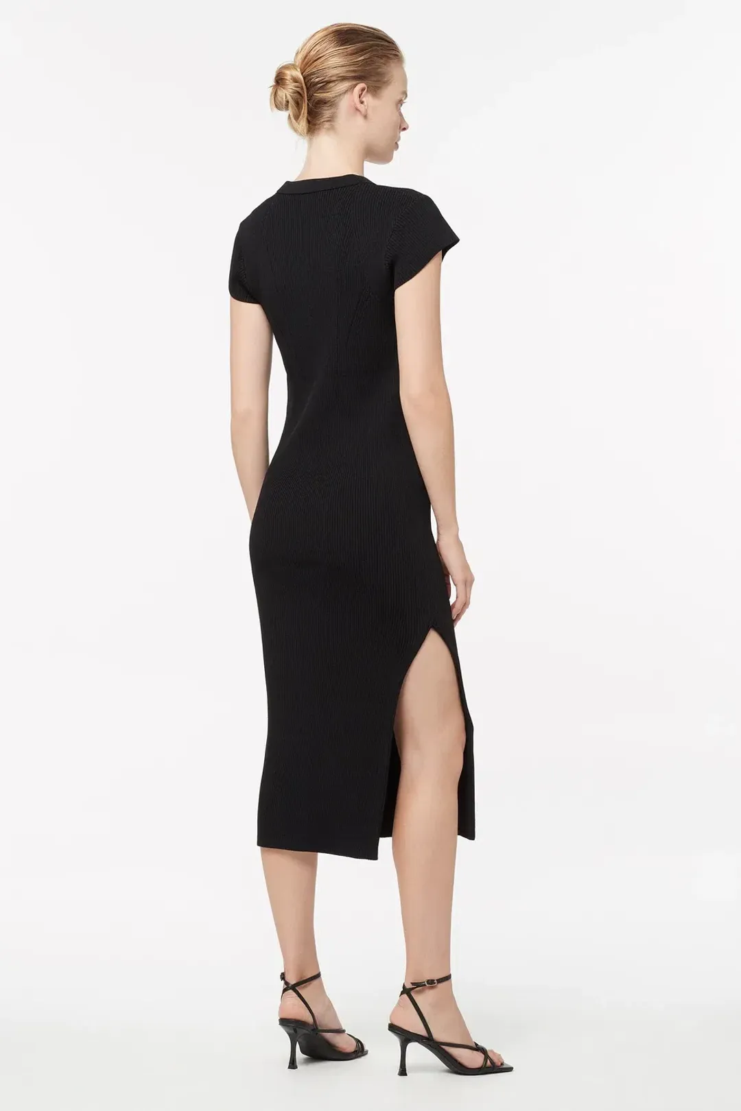 Manning Cartell MVP Knit Polo Dress Black Size 6 for rent on The Volte - main image