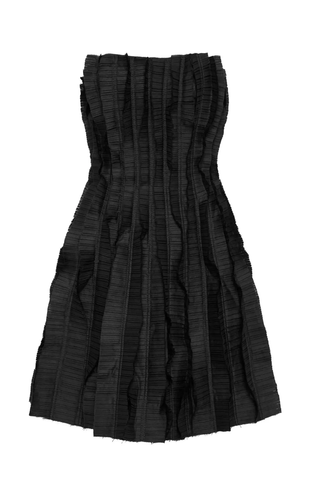 AJE Hybrid Sleeveless Mini Dress Black Size 10  for rent on The Volte - main image