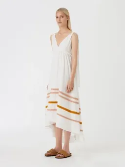 Camilla And Marc Claribel Dress White Size 8 for rent on The Volte - image 3