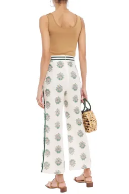 Zimmermann Verity Contrast Bind Top and Pants Set Print Size 3 for rent on The Volte - image 3