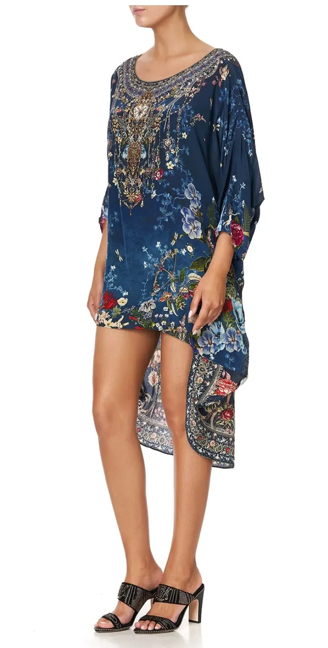 Camilla Dreams of Midsummer Scoop Back Hem Dress Print Size XS for rent on The Volte - main image