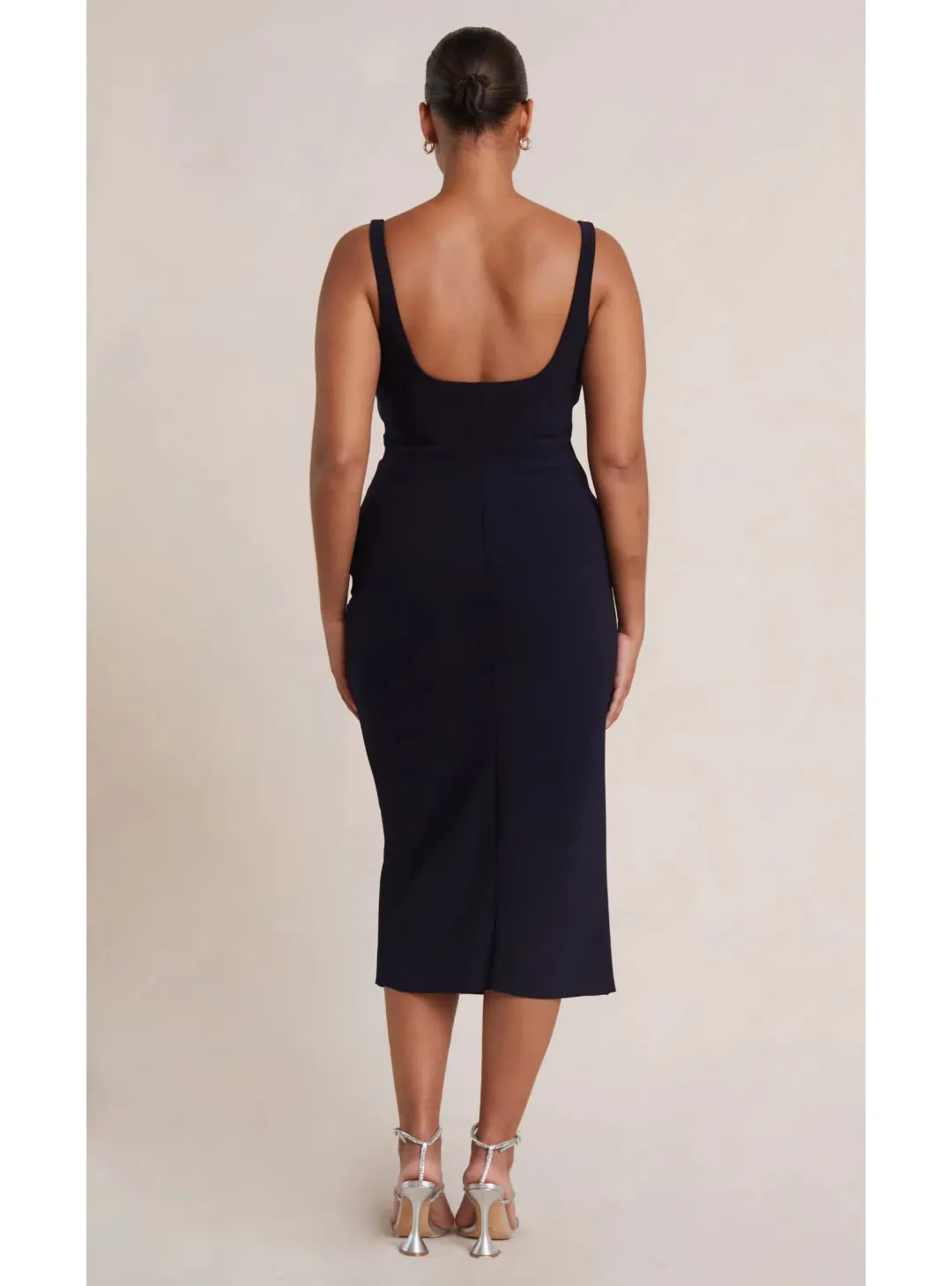 Bec & Bridge Be Mine Square Neck Dress in Black Size AU 6  for rent on The Volte - main image