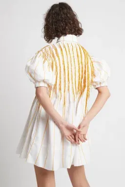 Aje Collective Beaded Dress for rent on The Volte - image 3