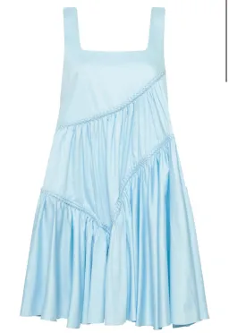 Aje Casabianca Sleeveless Braided Dress Blue Size 12 for rent on The Volte - image 3