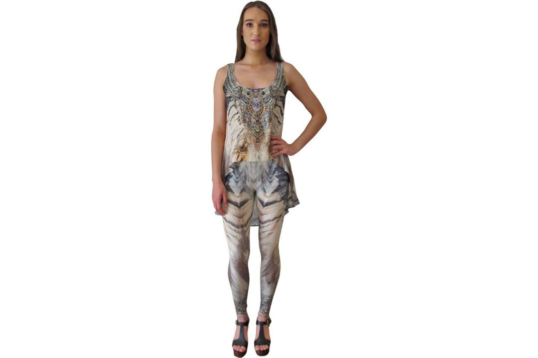 Camilla Animal Print Piece for rent on The Volte - main image