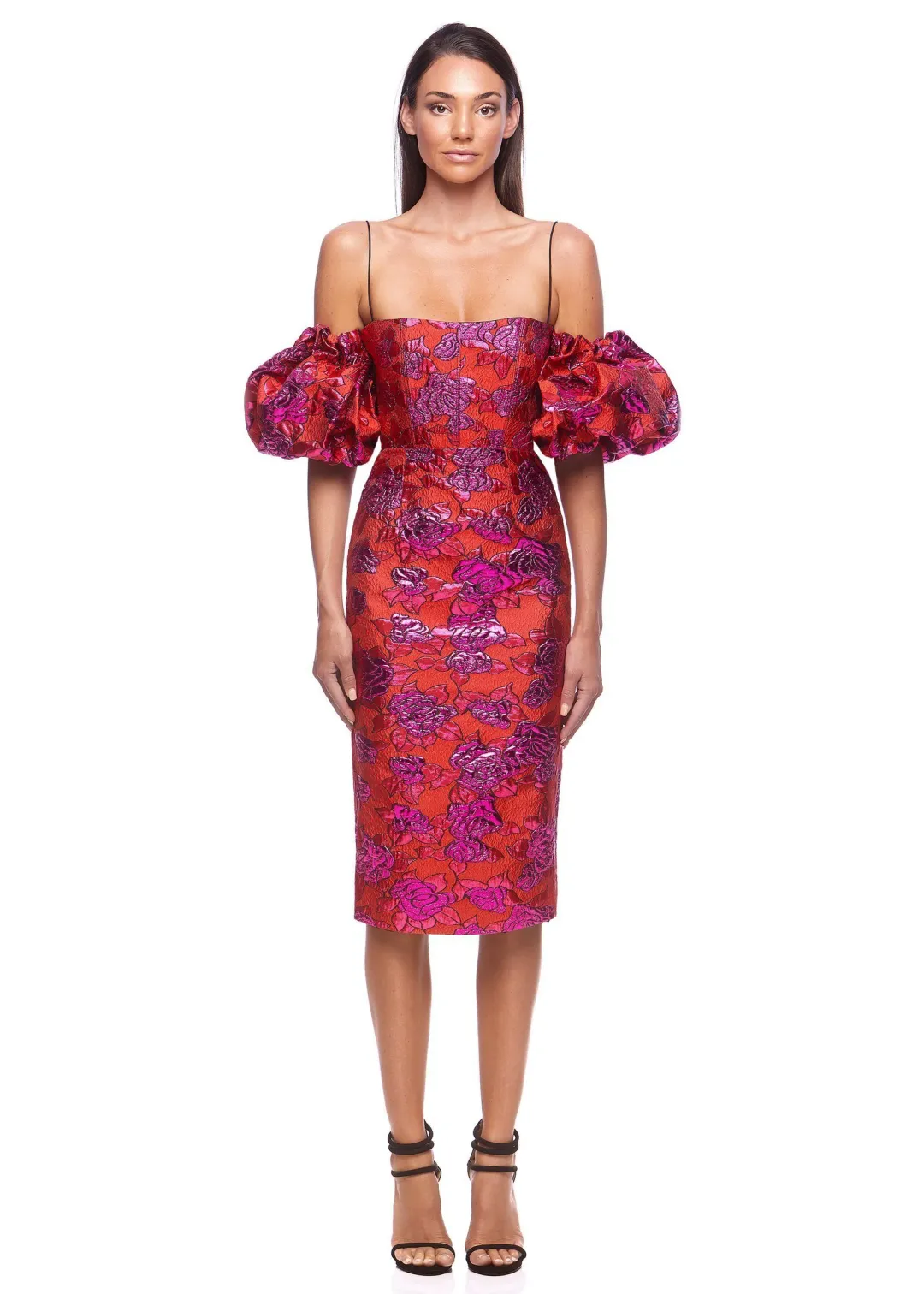 Eliya The Label Lana Dress Print Size 6 for rent on The Volte - main image