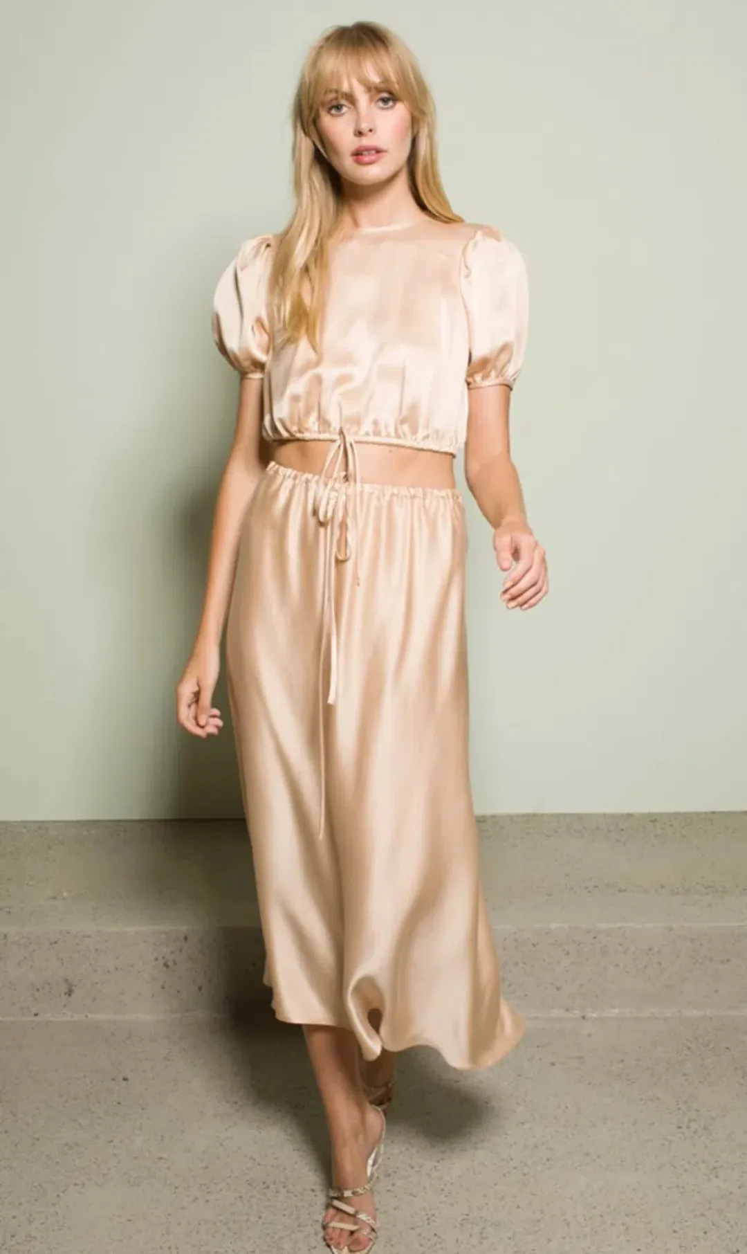 Bec and Bridge Margareta Set Gold Size 8 for rent on The Volte - main image