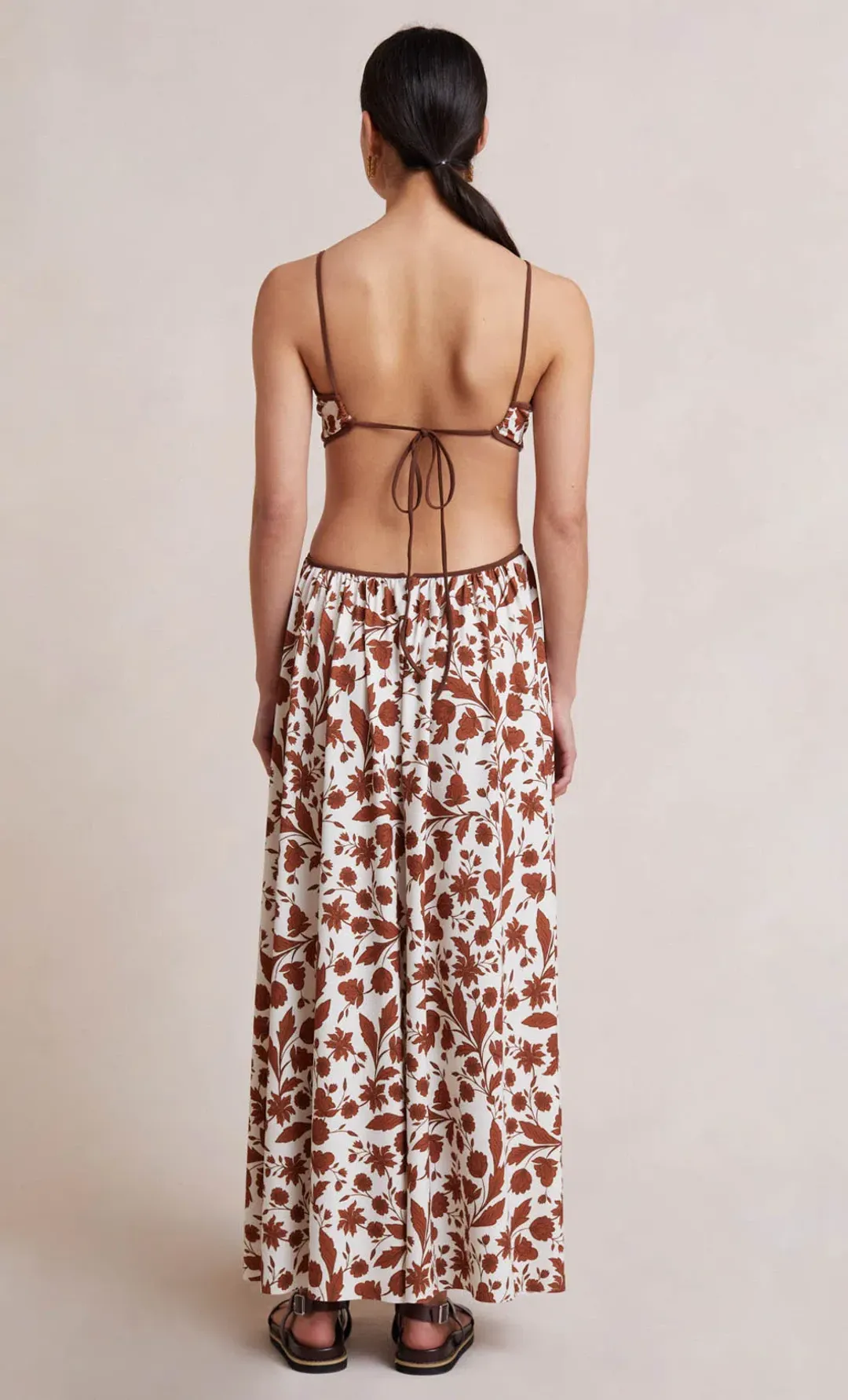  Bec & Bridge Phillipa Maxi Dress Print Size 8 for rent on The Volte - main image