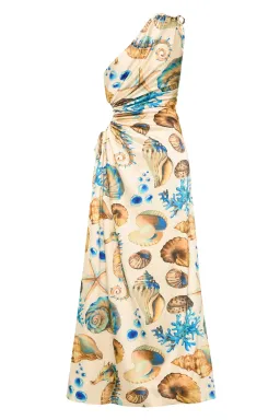 Sonya Moda Nour Seashell Maxi Dress Print Size 8 for rent on The Volte - image 6