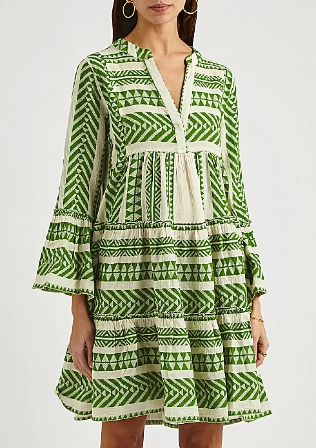 Devotion Twins Ella Dress Green Size 14 for rent on The Volte - main image