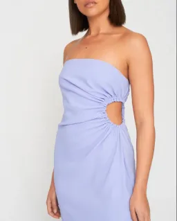 By Johnny Selena Strapless Dress Violet Size 10 for rent on The Volte - image 2