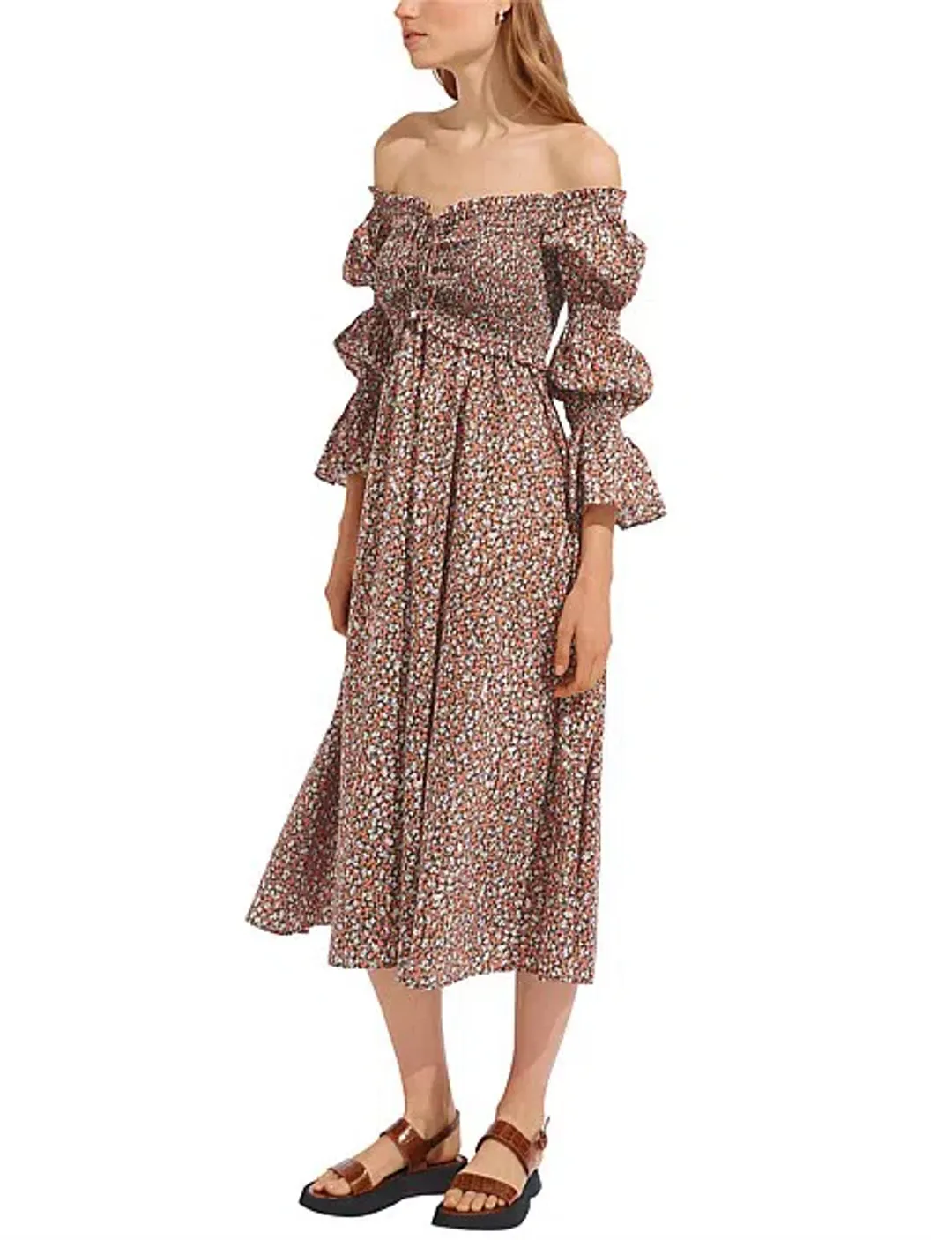 Steele Chérie Dress Print Size 8  for rent on The Volte - main image