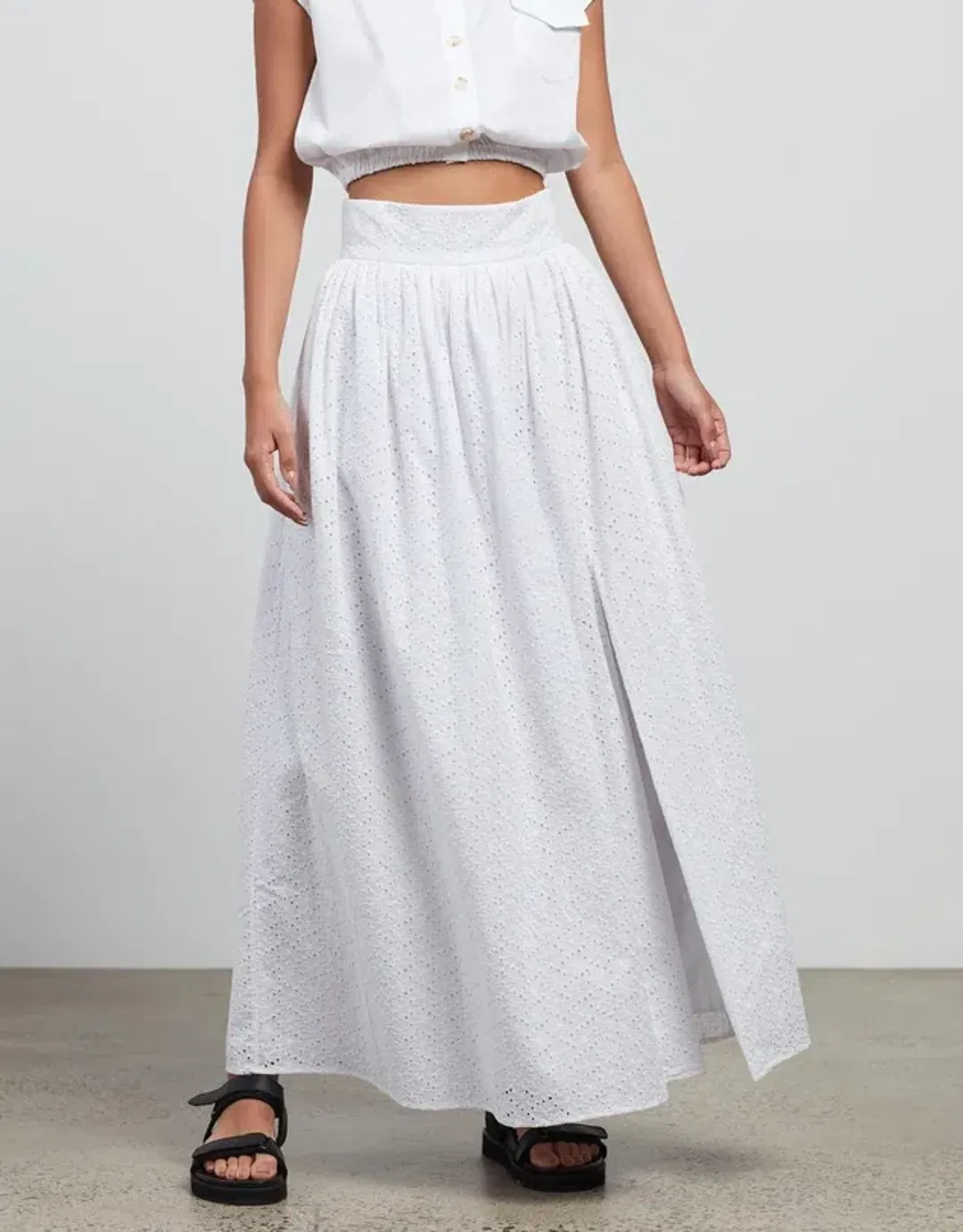 Anna Quan Sandrine Skirt in Dandelion Size 10 for rent on The Volte - main image