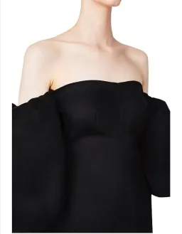 Ellery Countess Shaped Corset Top Black Size 40 for rent on The Volte - image 3