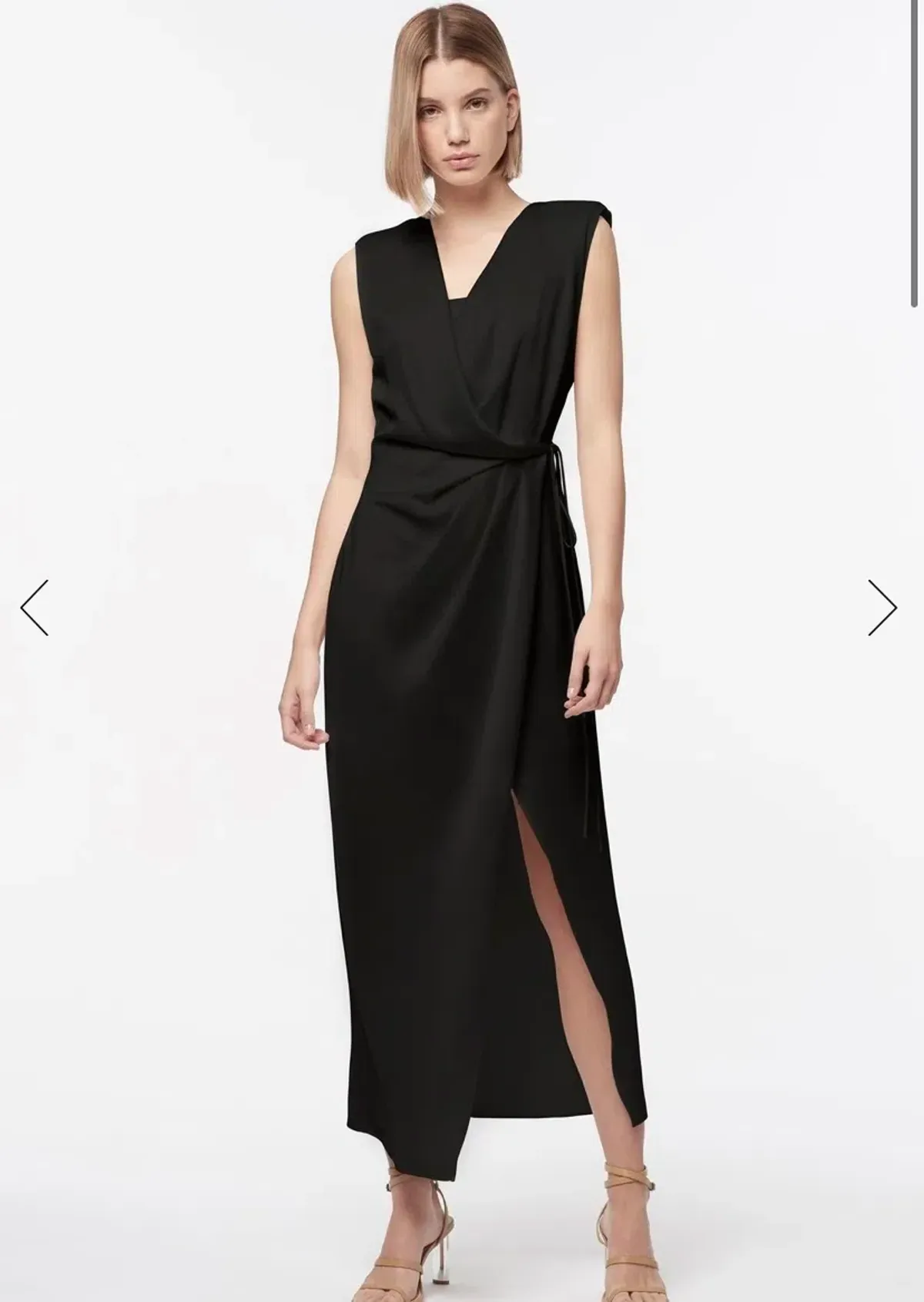 Manning Cartell Invisible Limits Sleeveless Dress Black Size 8 for rent on The Volte - main image