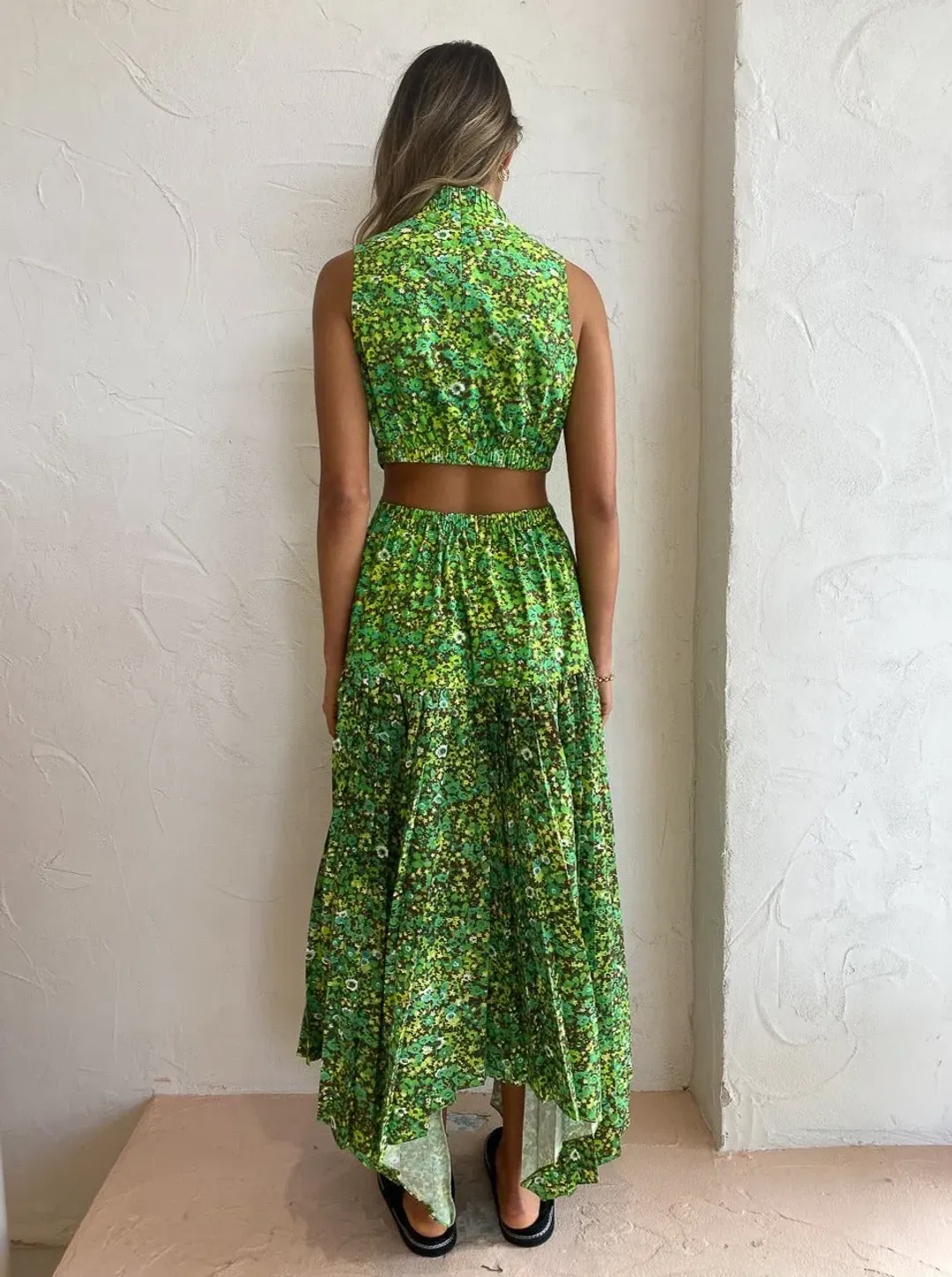 Alemais Phyllis Dress Print Size AU 6 for rent on The Volte - main image