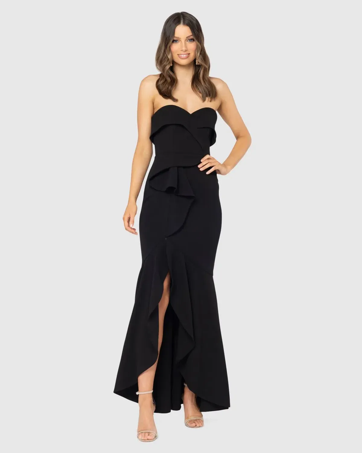 Pilgrim Spiced Gown Black Size 10  for rent on The Volte - main image