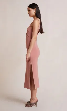 Bec & Bridge Livania Midi Dress Pink Size 6 for rent on The Volte - image 3