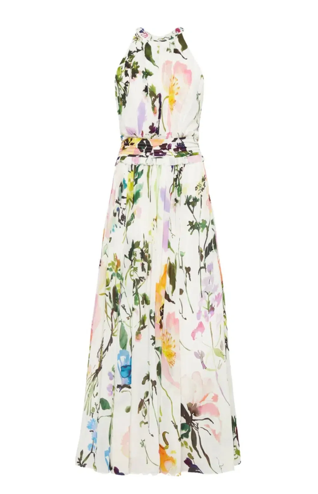 Aje Introspect High Neck Midi Dress Print Size 6  for rent on The Volte - main image
