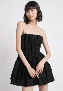 Aje Hybrid Sleeveless Mini Dress Black Size 12  for rent on The Volte - image 2