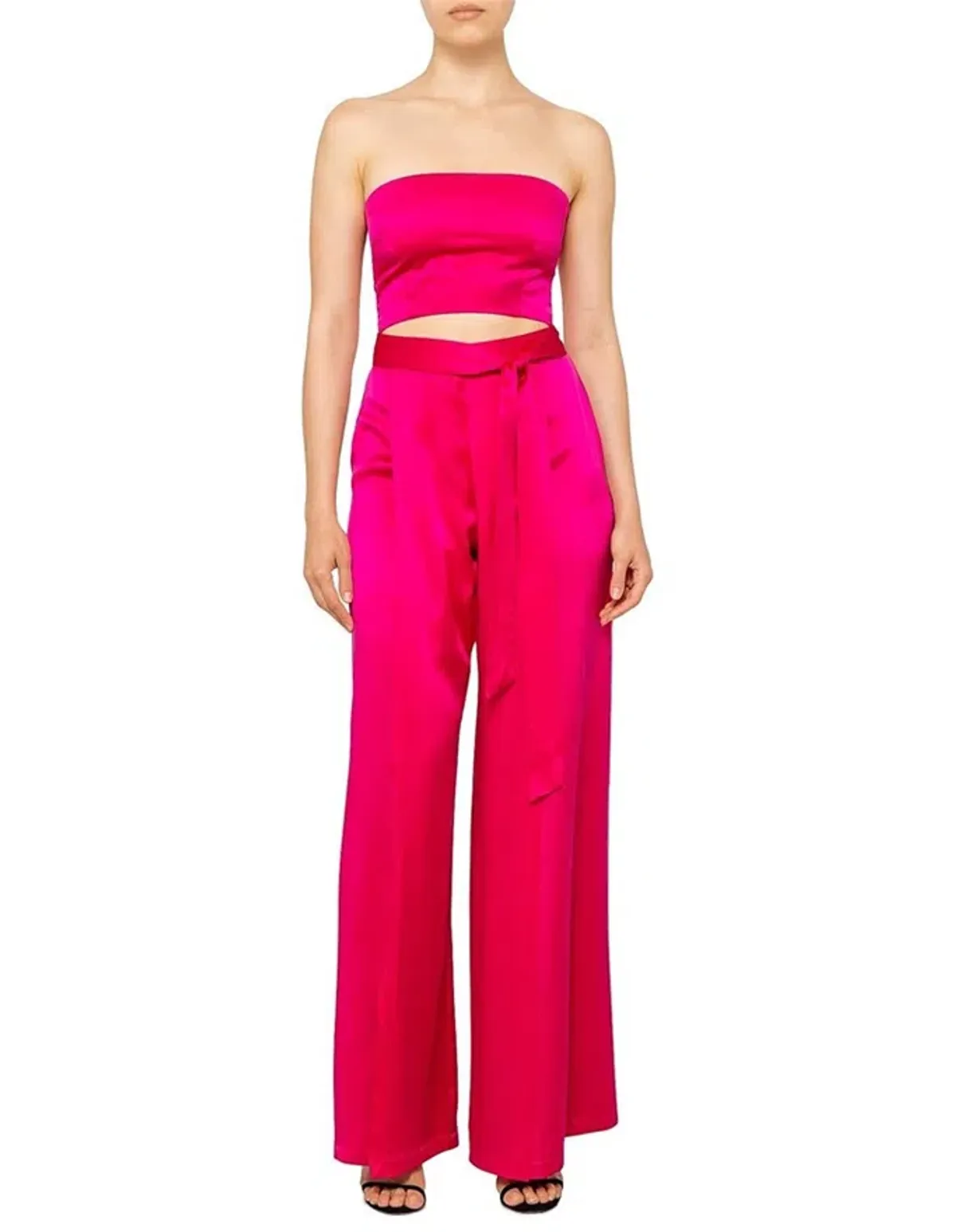 Bec & Bridge Grand Amour Jumpsuit Hot Pink Size 10 for rent on The Volte - main image
