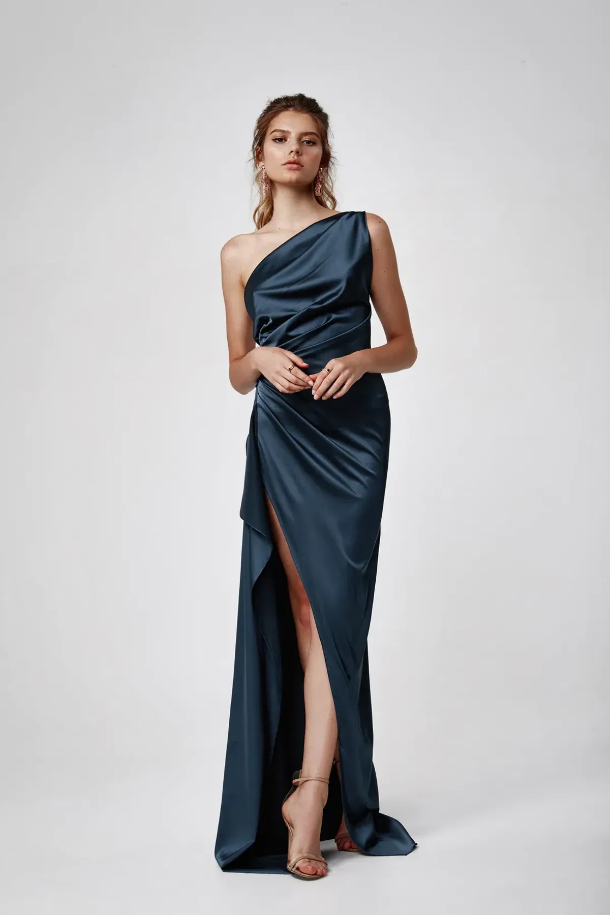 Lexi Samira Dress in Orion Blue Size 6 for rent on The Volte - main image