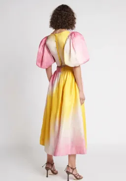 Aje Cloud Burst Midi Skirt Multi Size 8 / S for rent on The Volte - image 2