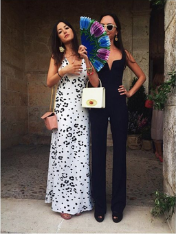 Galvan Flocked Leopard Print Dress for rent on The Volte - image 2