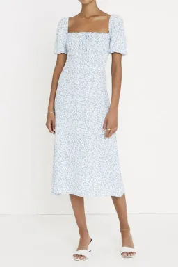 Faithfull Majorelle Midi Dress Bella Floral Size 8  for rent on The Volte - image 2