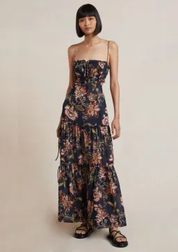 Bec & Bridge Lori Tie Maxi Dress Floral Size 8 for rent on The Volte - image 1