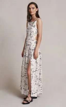 Bec & Bridge Gardenia Linen Maxi Dress Floral Size 8 for rent on The Volte - image 2